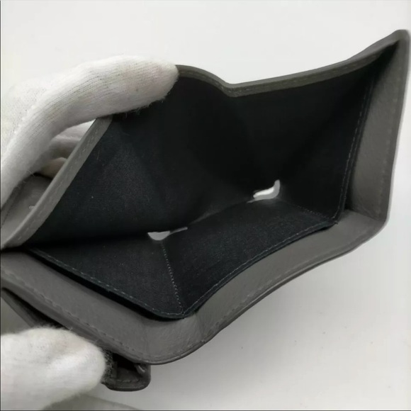 BALENCIAGA Wallet  Gray Leather - Picture 6 of 9